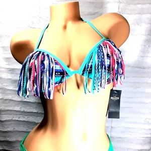 🛑 SALE Hollister Bikini Top String tie XS 32B 34A